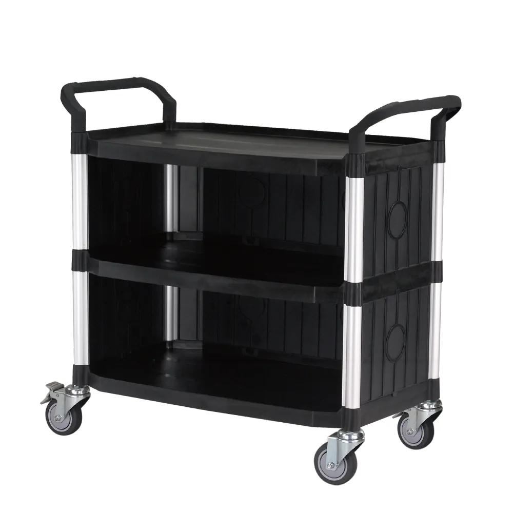 HUA SHUO 華塑 黑色 大型三層推車(全配) RA-808LB 歷史價格詳細信息