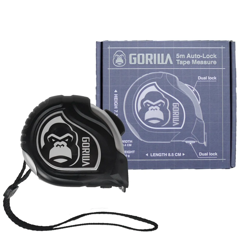 【GORILLA 紳士質人手工具】銀灰8M雙面文公尺捲尺 歷史價格詳細信息
