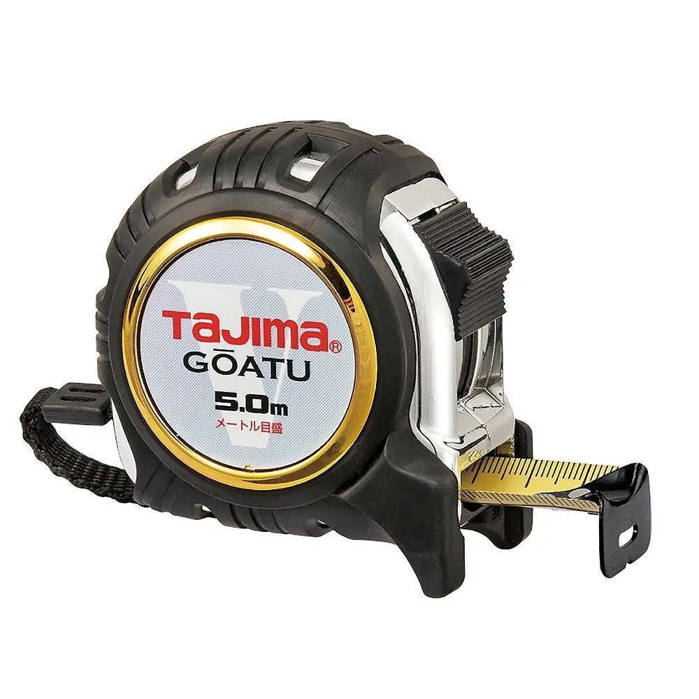 Tajima 田島 剛厚包膠不鏽鋼捲尺5米x25mm/公分(附安全扣/Ｗ磁鐵) GASFGSLWM25-50 歷史價格詳細信息