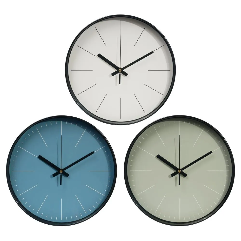 TRENY 時鐘 掛鐘 北歐靜音時鐘掛鐘 日式靜音木紋時鐘掛鐘 簡約無框時鐘掛鐘 時鐘 30cm 歷史價格詳細信息