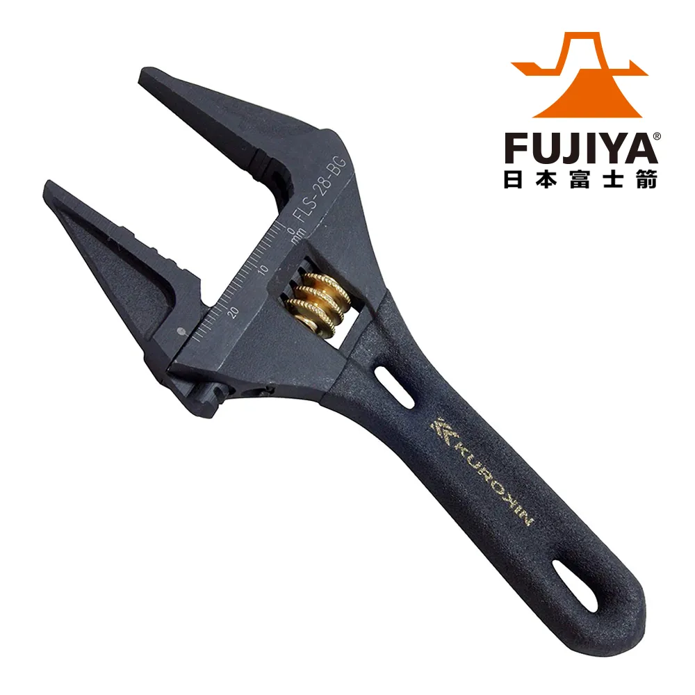 【FUJIYA】活動板手大開口28mm(黑金)｜ASTool 亞仕托 歷史價格詳細信息
