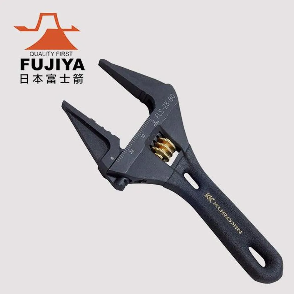 【FUJIYA】活動板手大開口28mm(黑金)｜ASTool 亞仕托 歷史價格詳細信息