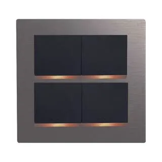 月光系列LED接地雙插蓋版組-摩登銀 歷史價格詳細信息