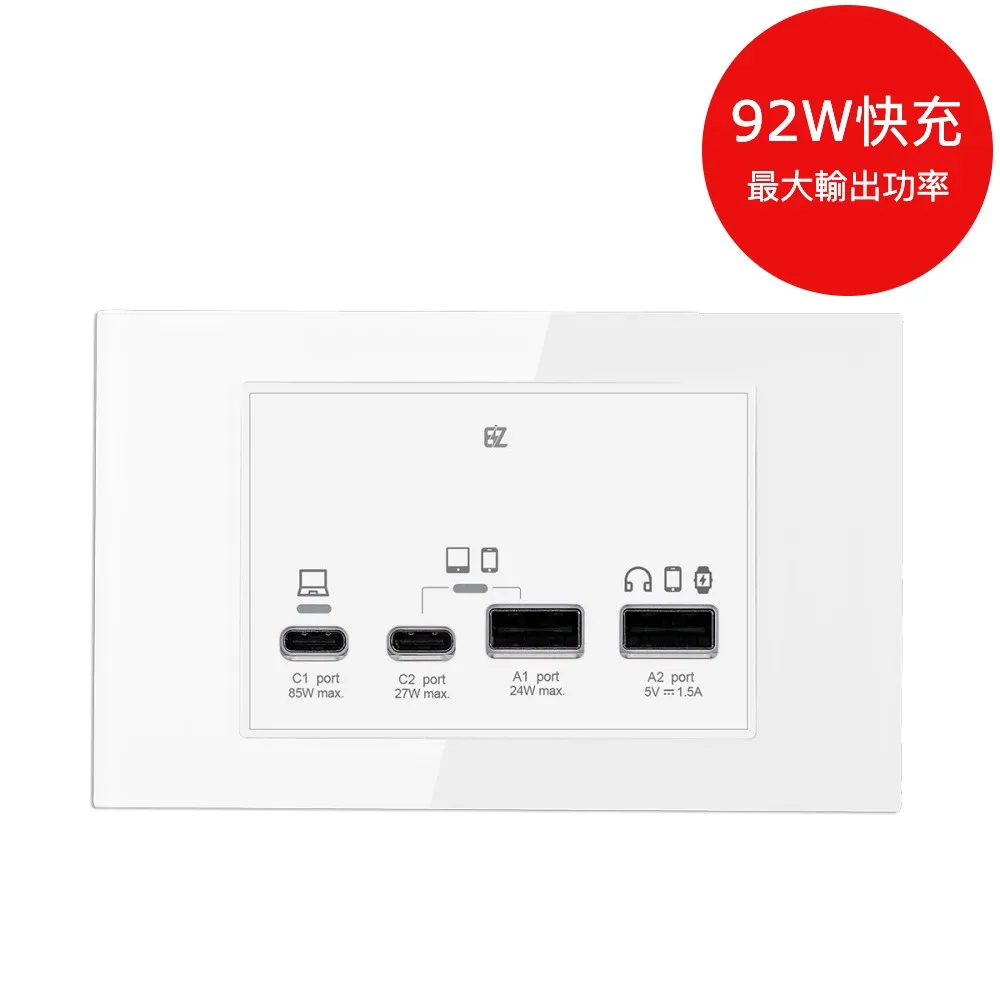 【易智快充官方直營】國際牌®Panasonic® Risna®面板 - USB+插座+開關 組合 歷史價格詳細信息