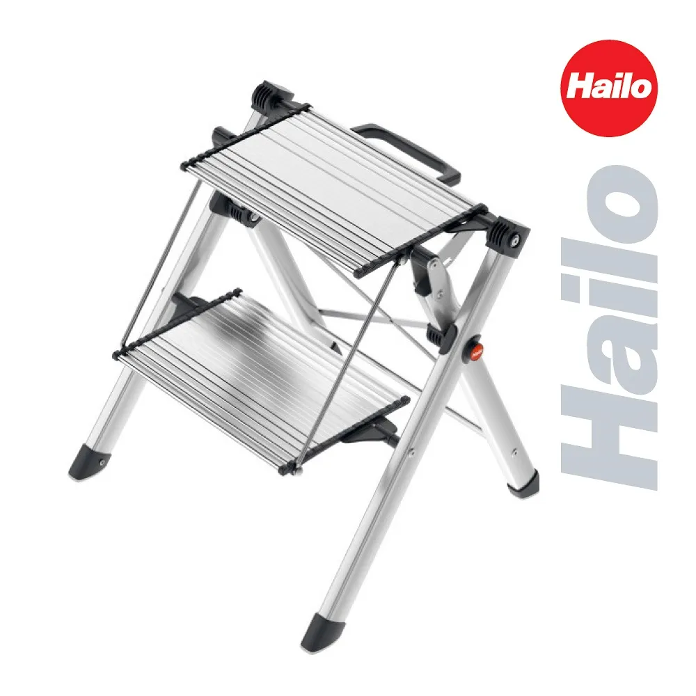HAILO 鋁製輕便家用折疊梯(2階) 歷史價格詳細信息