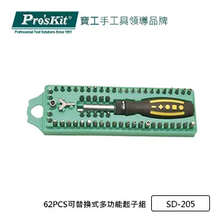 【ProsKit 寶工】替換起子頭100支組(公.英制) SD-2310 歷史價格詳細信息
