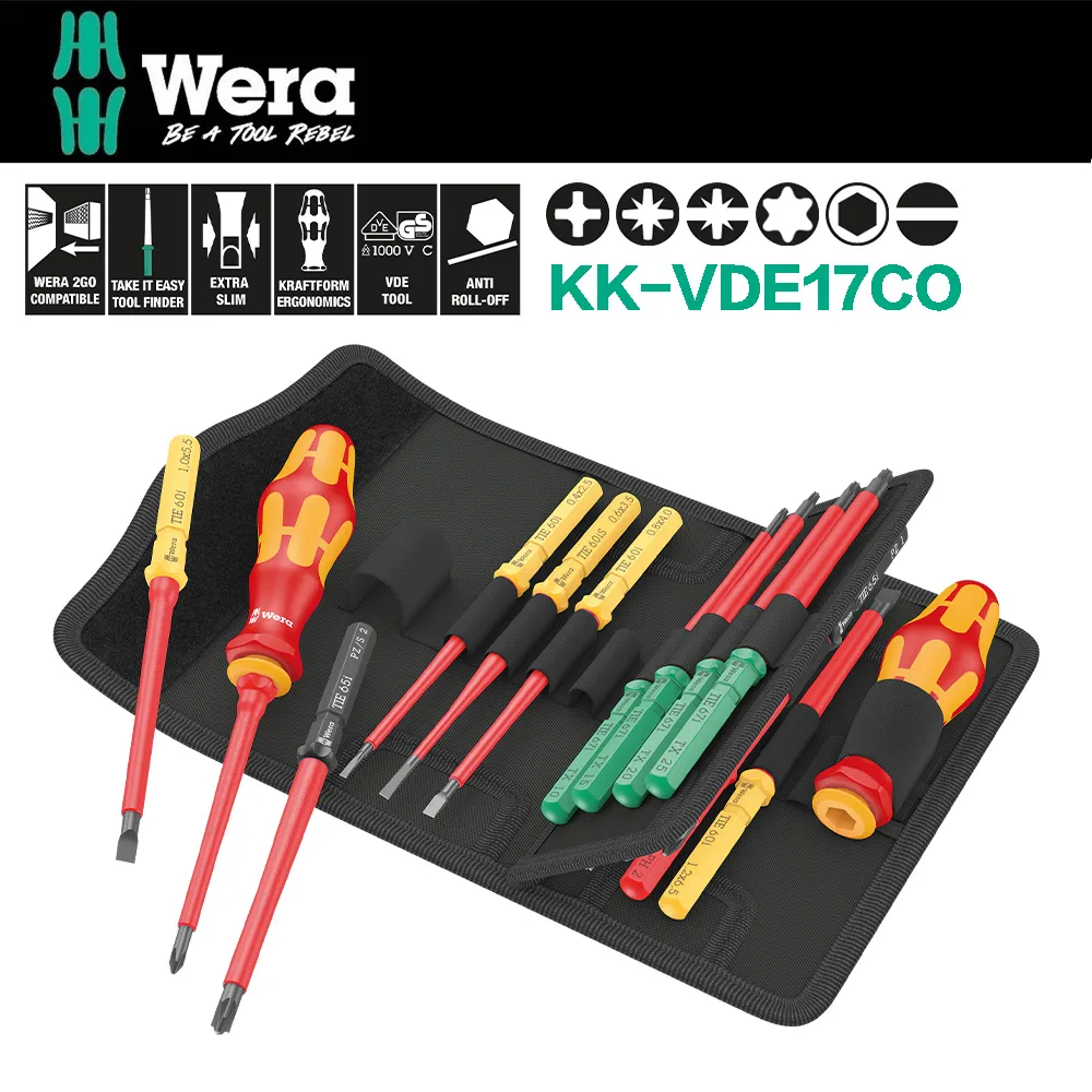 【德國Wera】彩色起子頭17件組 KK-60F 歷史價格詳細信息