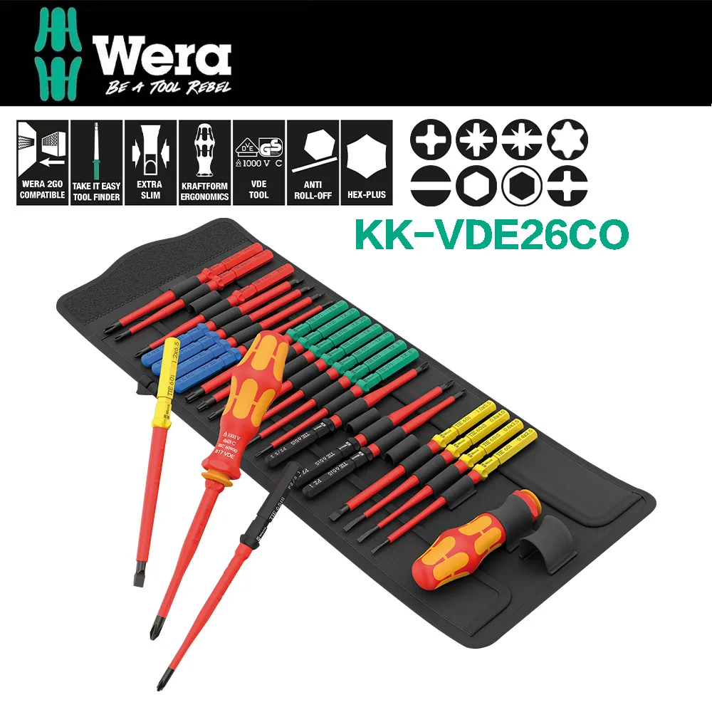 【德國Wera】彩色起子頭17件組 KK-60F 歷史價格詳細信息
