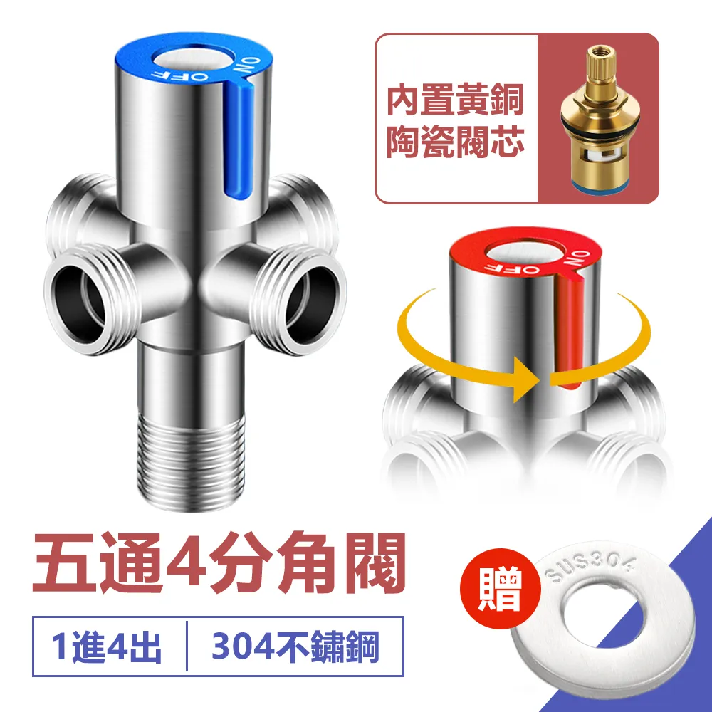 304不鏽鋼1進2出90度出水三通4分角閥 歷史價格詳細信息