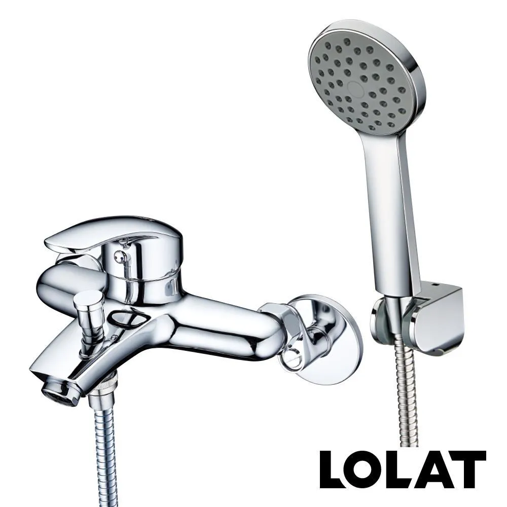 LOLAT 羅力 時尚雨灑頭/花灑/簡易DIY/水電/鉻 RS624PC 歷史價格詳細信息