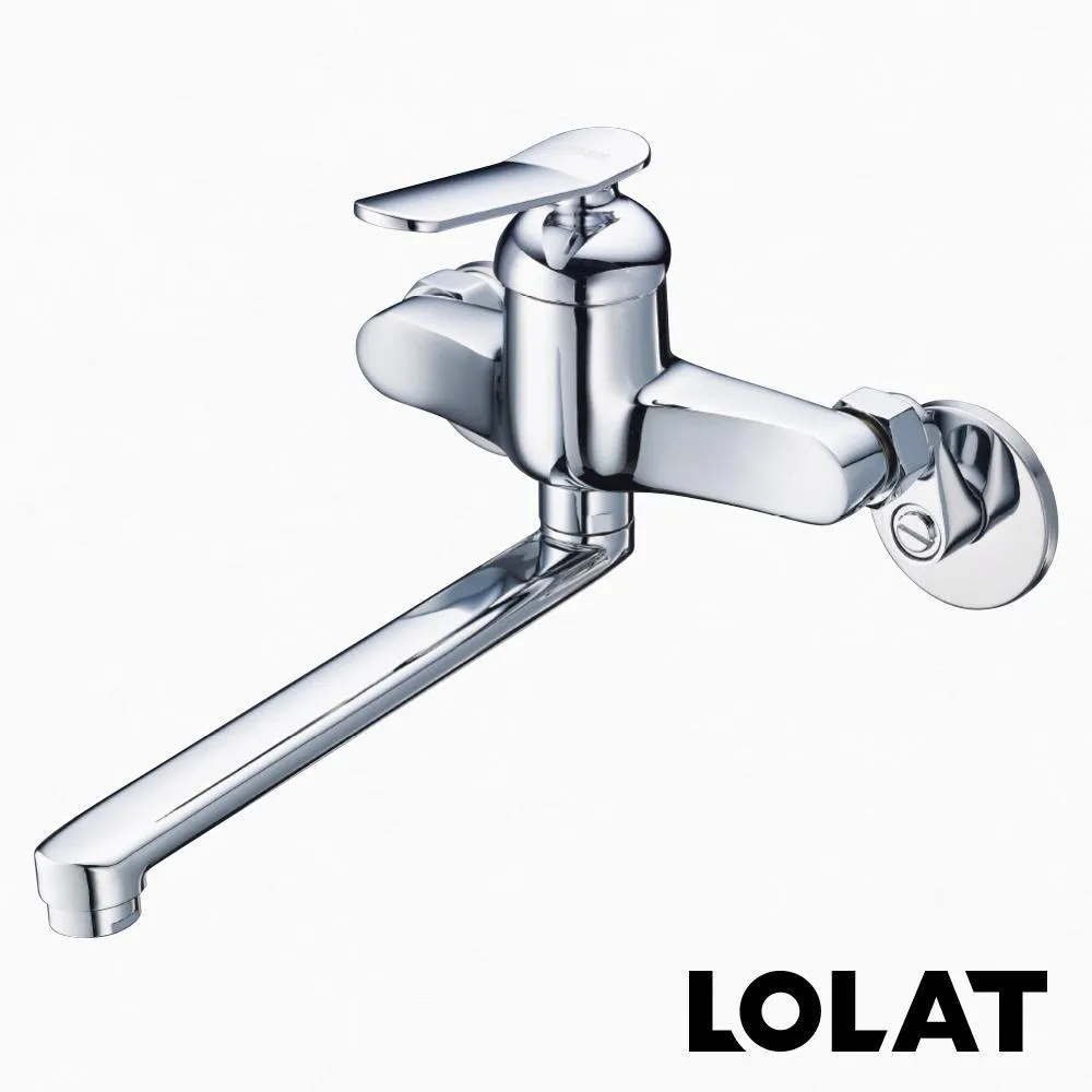 【LOLAT 羅力】簡約壁式水龍頭/鉻(KWN1259) 歷史價格詳細信息