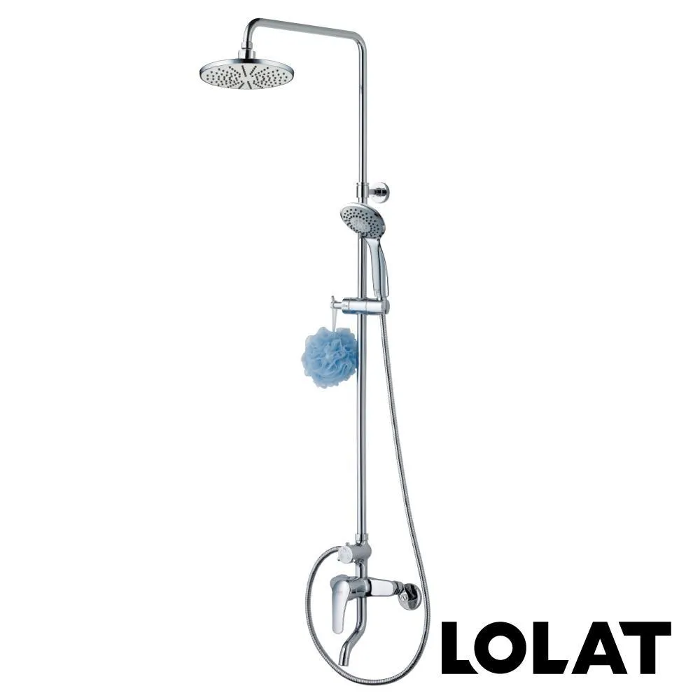 【LOLAT 羅力】簡約花灑SPA沐浴水龍頭/出水量大鉻(SNN1333K)｜ASTool 亞仕托 歷史價格詳細信息