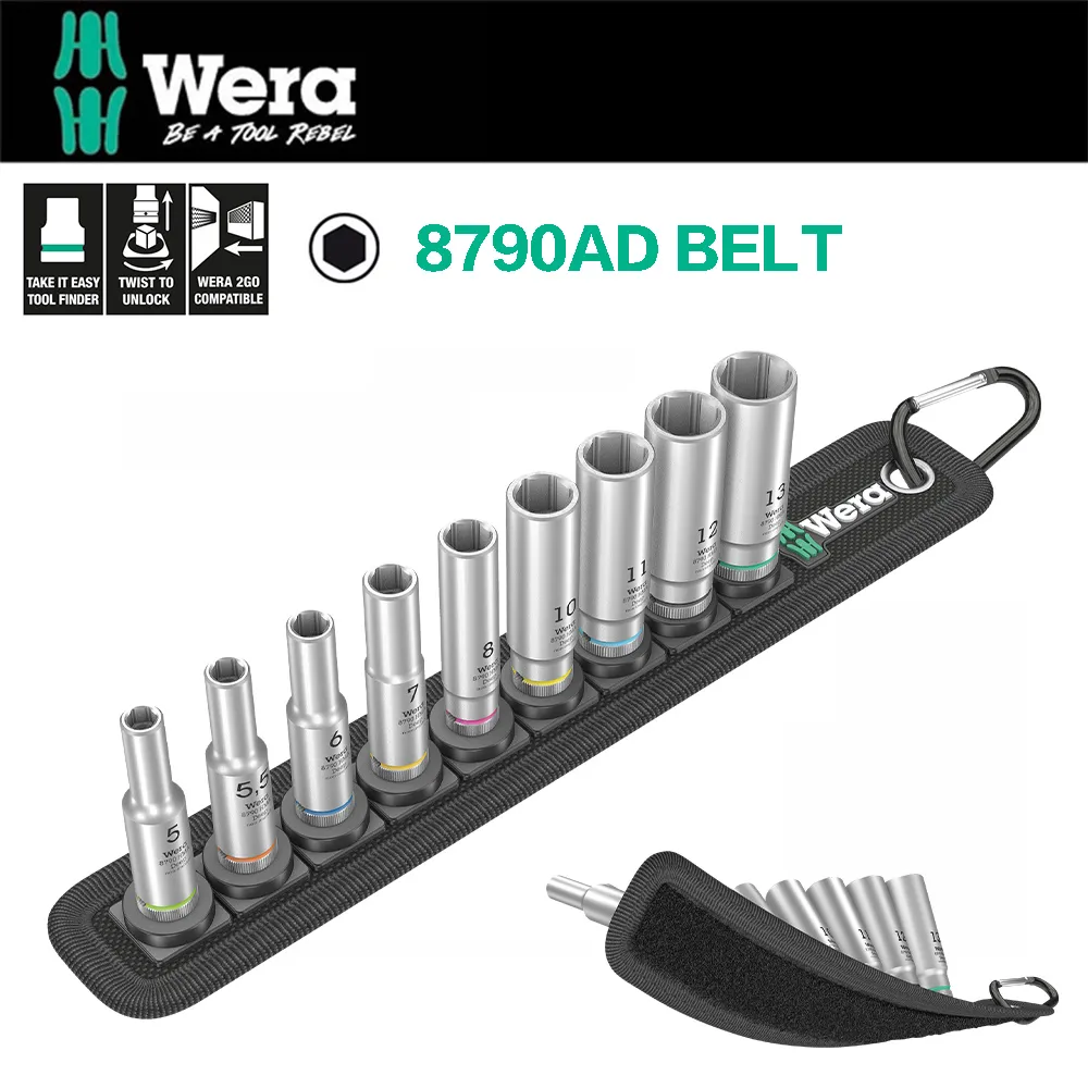 【Wera】二分套筒9件組-附插座收納帶(WERA BELT-A4) 歷史價格詳細信息