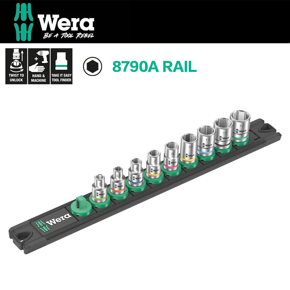 【Wera】二分套筒9件組-附插座收納帶(WERA BELT-A4) 歷史價格詳細信息