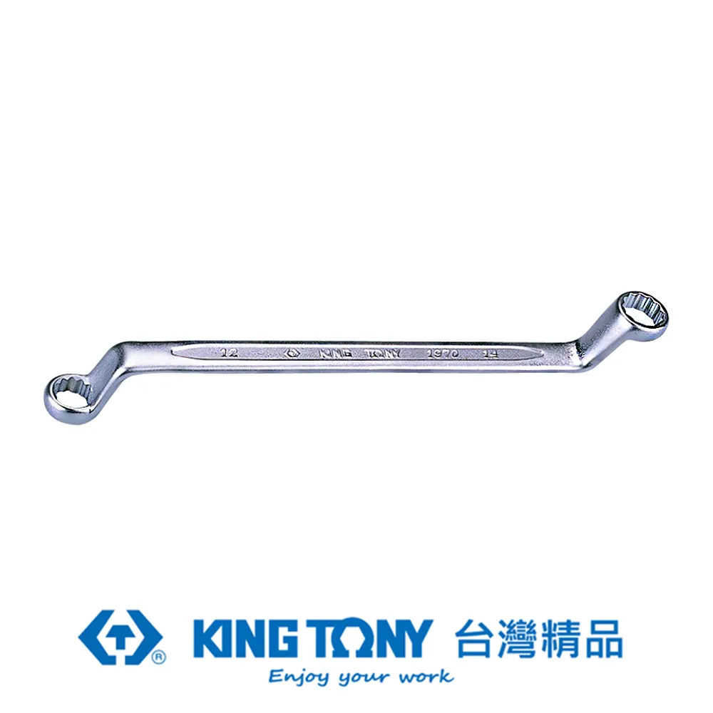 KING TONY 專業級工具 75°雙梅扳手 14X15 KT19701415 歷史價格詳細信息