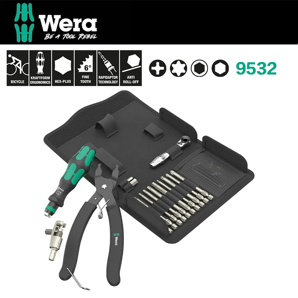 【Wera】棘輪扳手/彩色套筒/起子頭鐵馬工具組-附帆布包(WERA B3) 歷史價格詳細信息