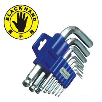 黑手牌 球型六角板手組 三合一握柄 1.5-10 PCS 歷史價格詳細信息