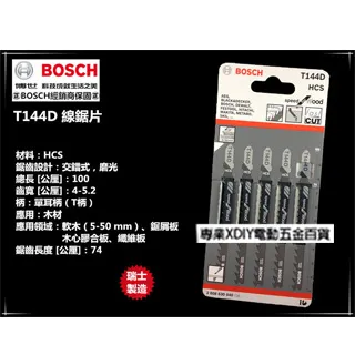 BOSCH 線鋸片 T144D (5入) 歷史價格詳細信息