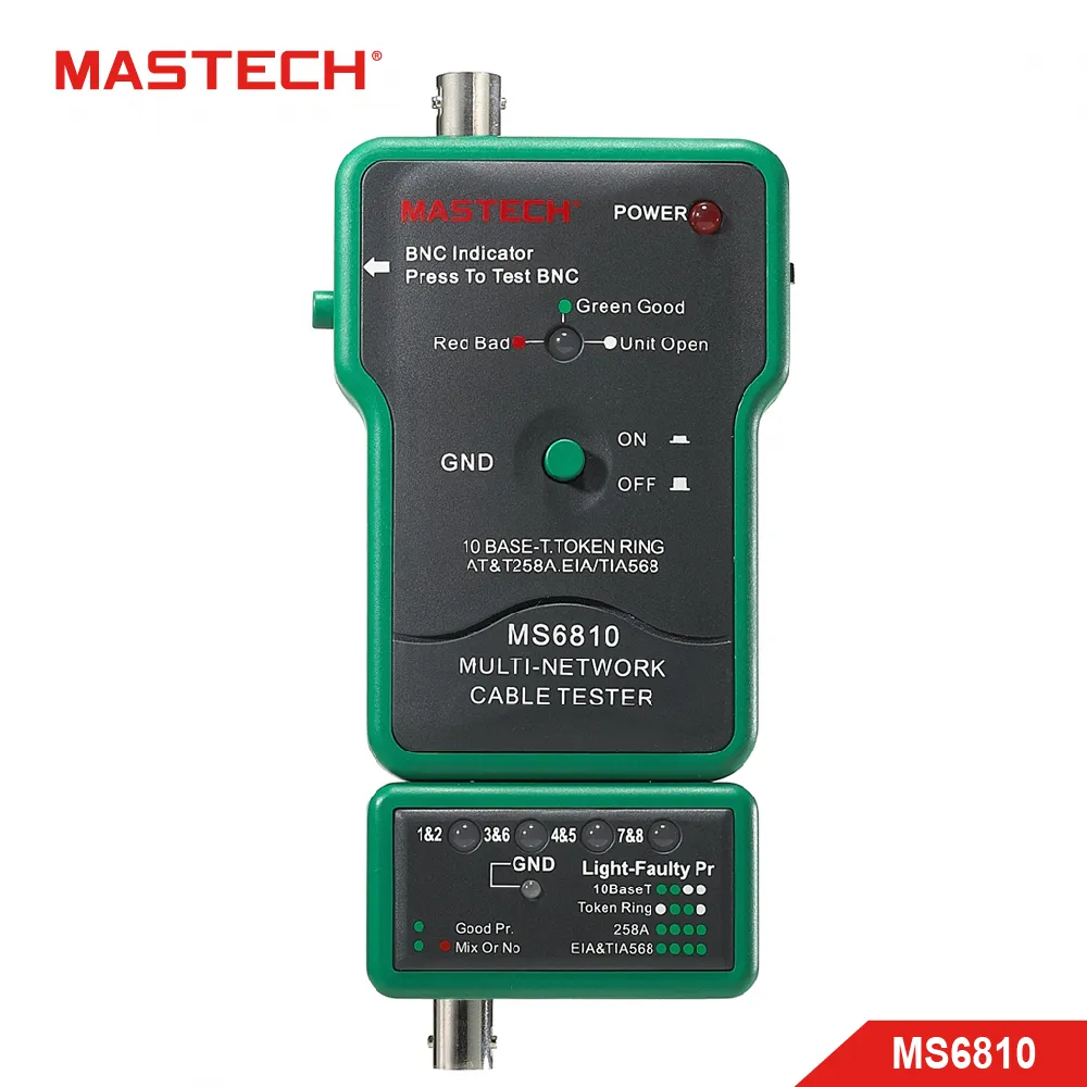MASTECH MS6818 Wire Tester Networkphone Cable Detector Locator Meter TrackerKd 歷史價格詳細信息