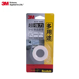 3M VHB超強力雙面膠帶-多用途專用-12mm 歷史價格詳細信息