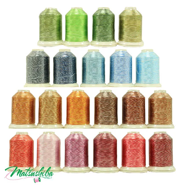 Matsuhiba日本 『短纖』車線 消光棉系列 60/3 500M 【復古懷舊風】一組15顆 歷史價格詳細信息