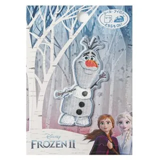 台灣製P's fan冰雪奇緣2刺繡燙布貼布徽章胸章臂章造型貼紙MY5002-MY447雪寶 歷史價格詳細信息