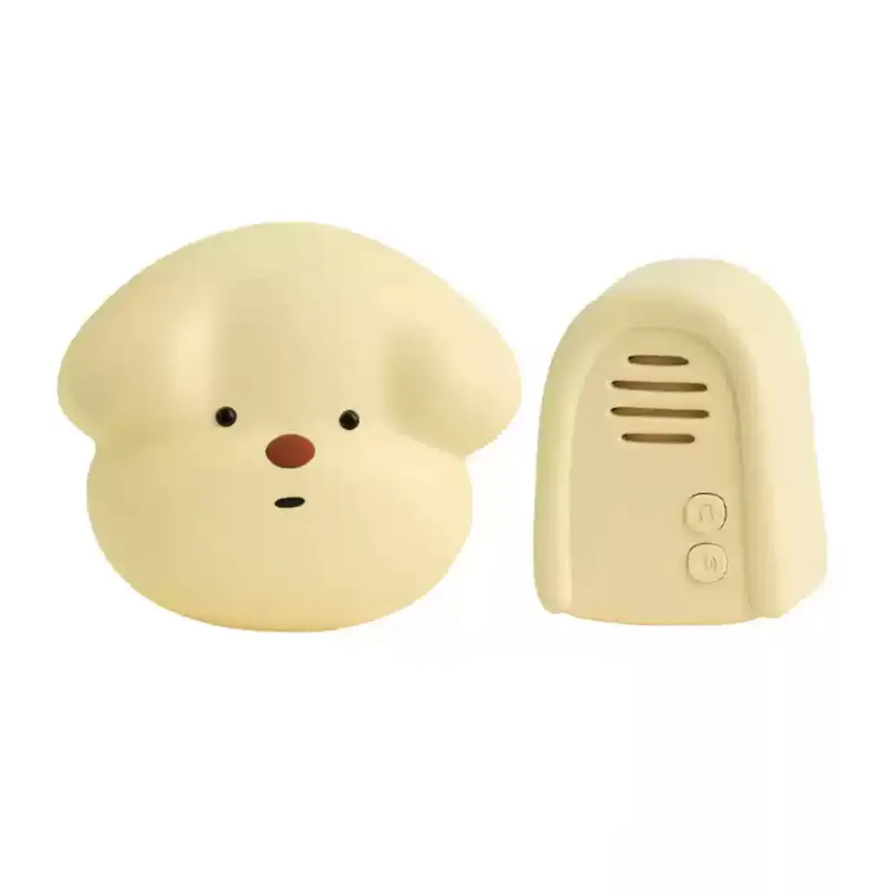 MUID折耳兔矽膠小夜燈兒童臥室伴睡嬰兒哺乳床頭拍拍夜燈護眼新款 歷史價格詳細信息