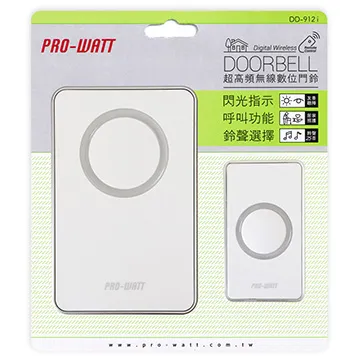 【PRO-WATT】超高頻無線數位門鈴(P-8519F) 歷史價格詳細信息