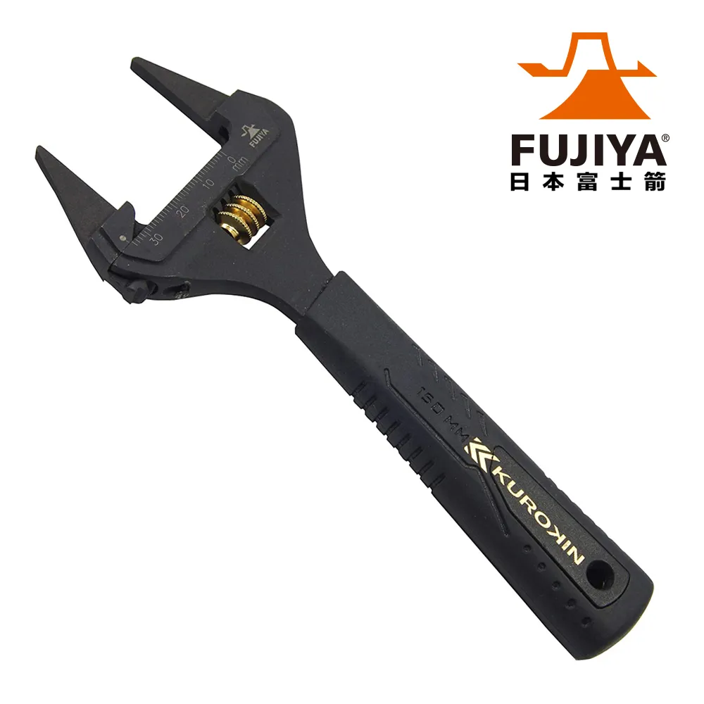 【FUJIYA】先端薄型活動板手-大開口38mm(黑金)｜ASTool 亞仕托 歷史價格詳細信息