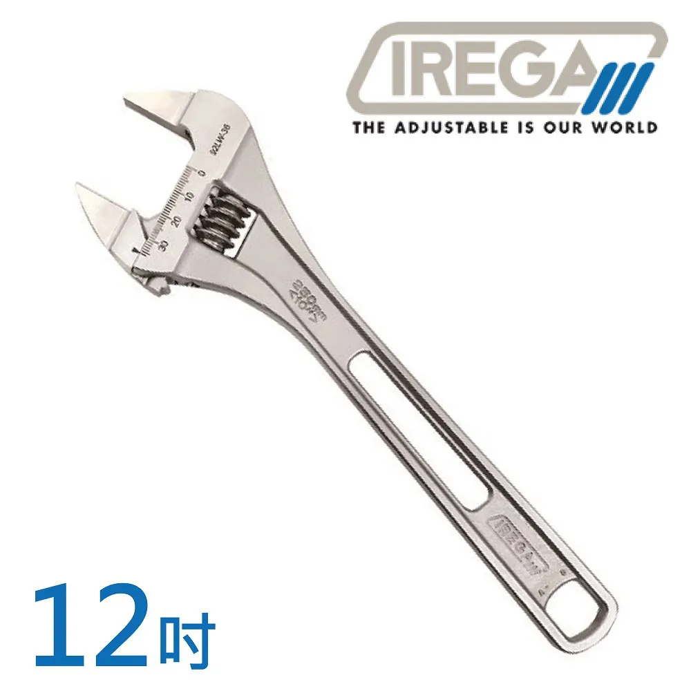 【IREGA】輕量型超薄大開口活動板手-防滑柄-10吋 歷史價格詳細信息