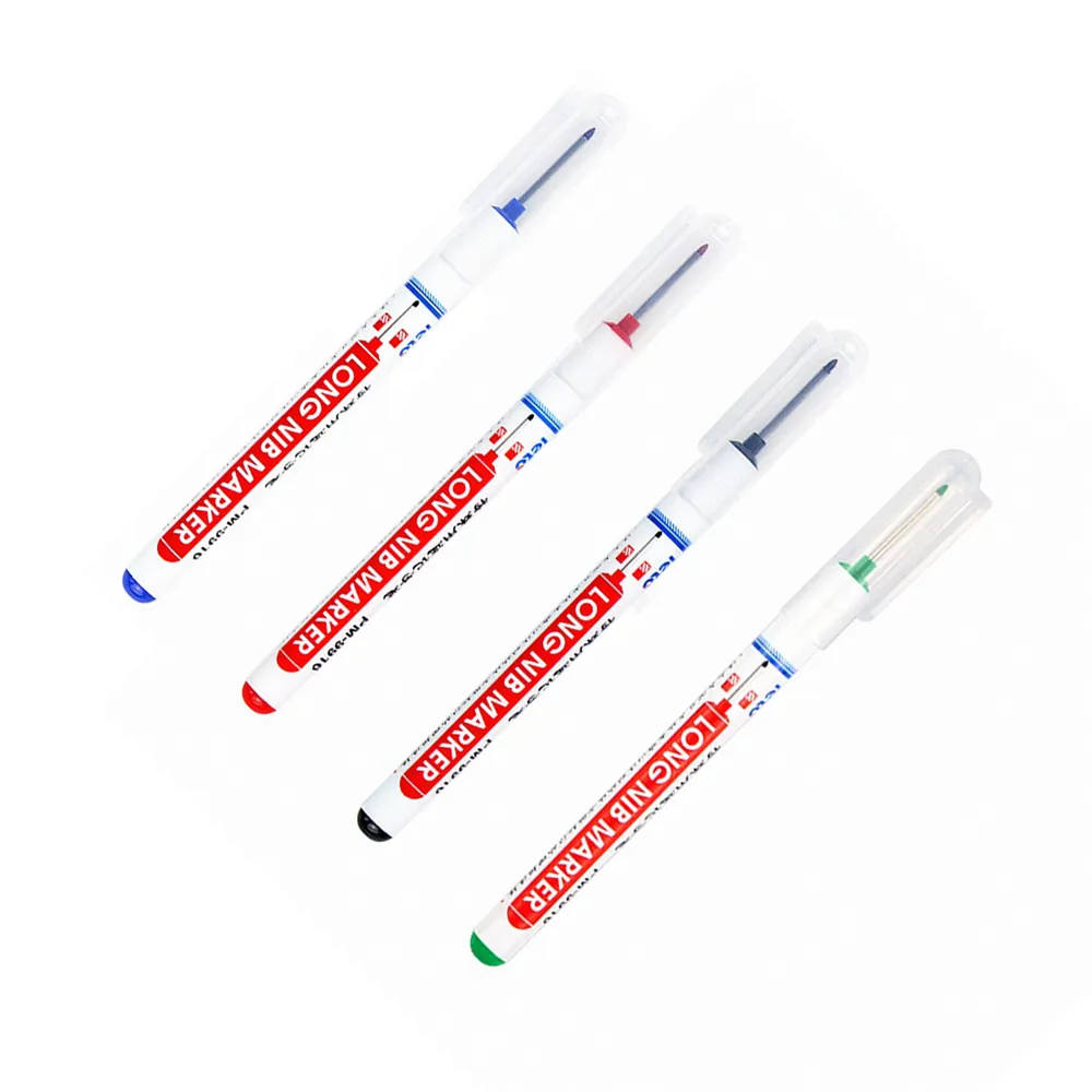 長頭記號筆20mm木工用記號筆深口瓷磚標記筆加長打孔標記用氵由性筆 歷史價格詳細信息