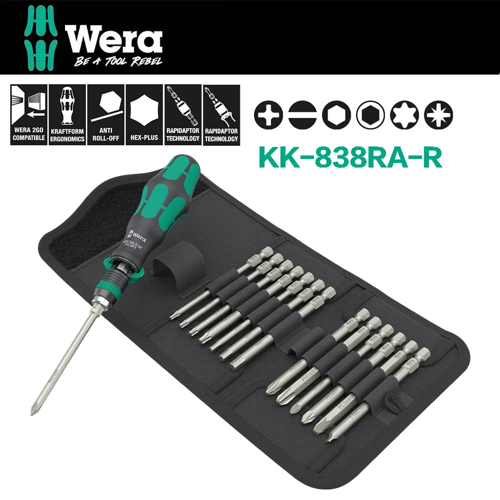 德國Wera快脫起子-17支組附腰包 KK-60 歷史價格詳細信息