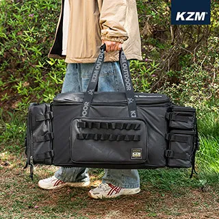 【KZM】軍規系統裝備收納_86L 黑色個性裝備收納袋 裝備袋 工具包 收納袋 居家 露營 悠遊戶外 歷史價格詳細信息