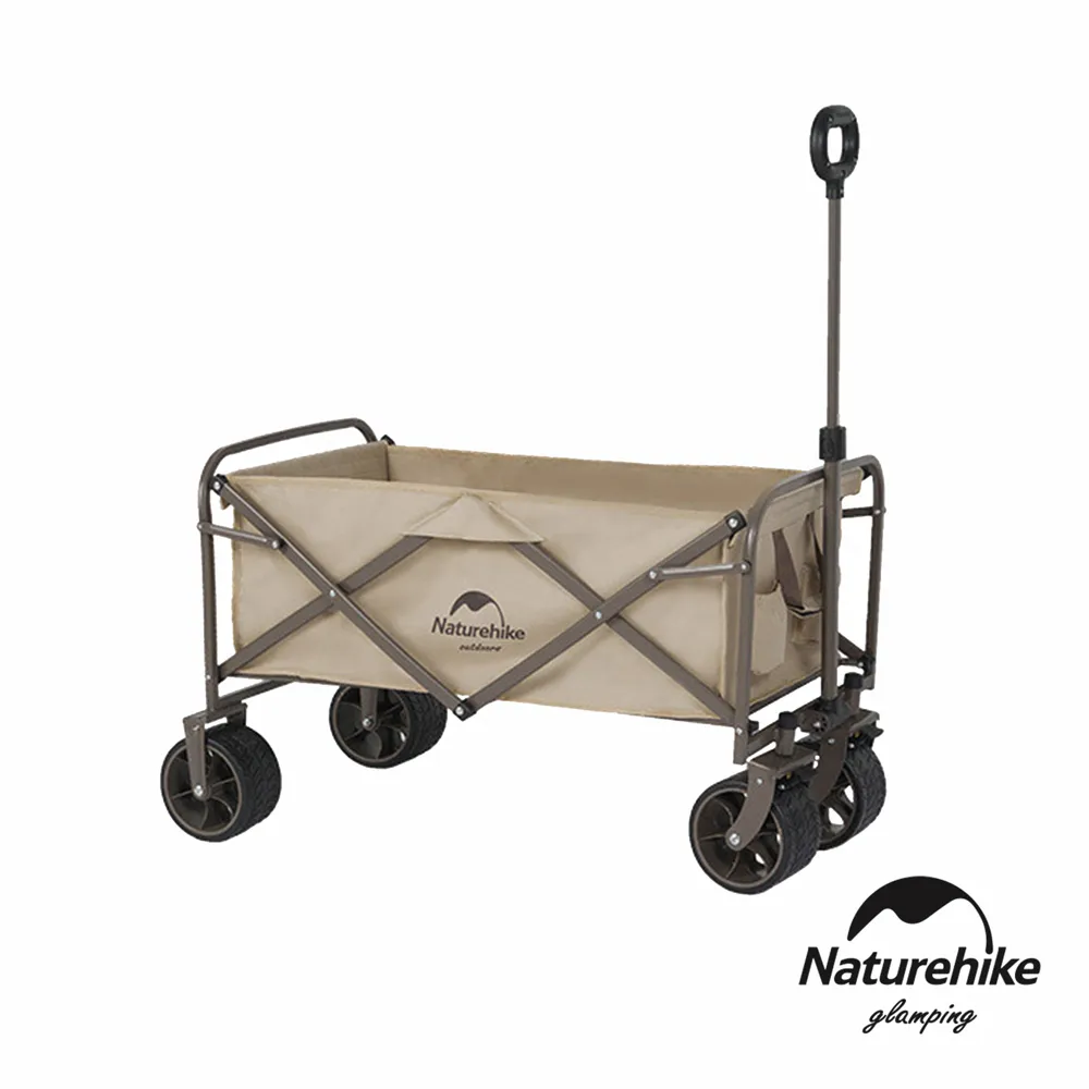 Naturehike 多用途露營便攜摺疊置物手推車+手推車專用 木紋鋁合金桌板 PJ008 歷史價格詳細信息