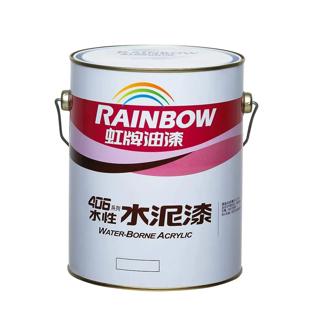 【Rainbow虹牌油漆】406 水性水泥漆 藤色 有光（1加侖裝） 歷史價格詳細信息