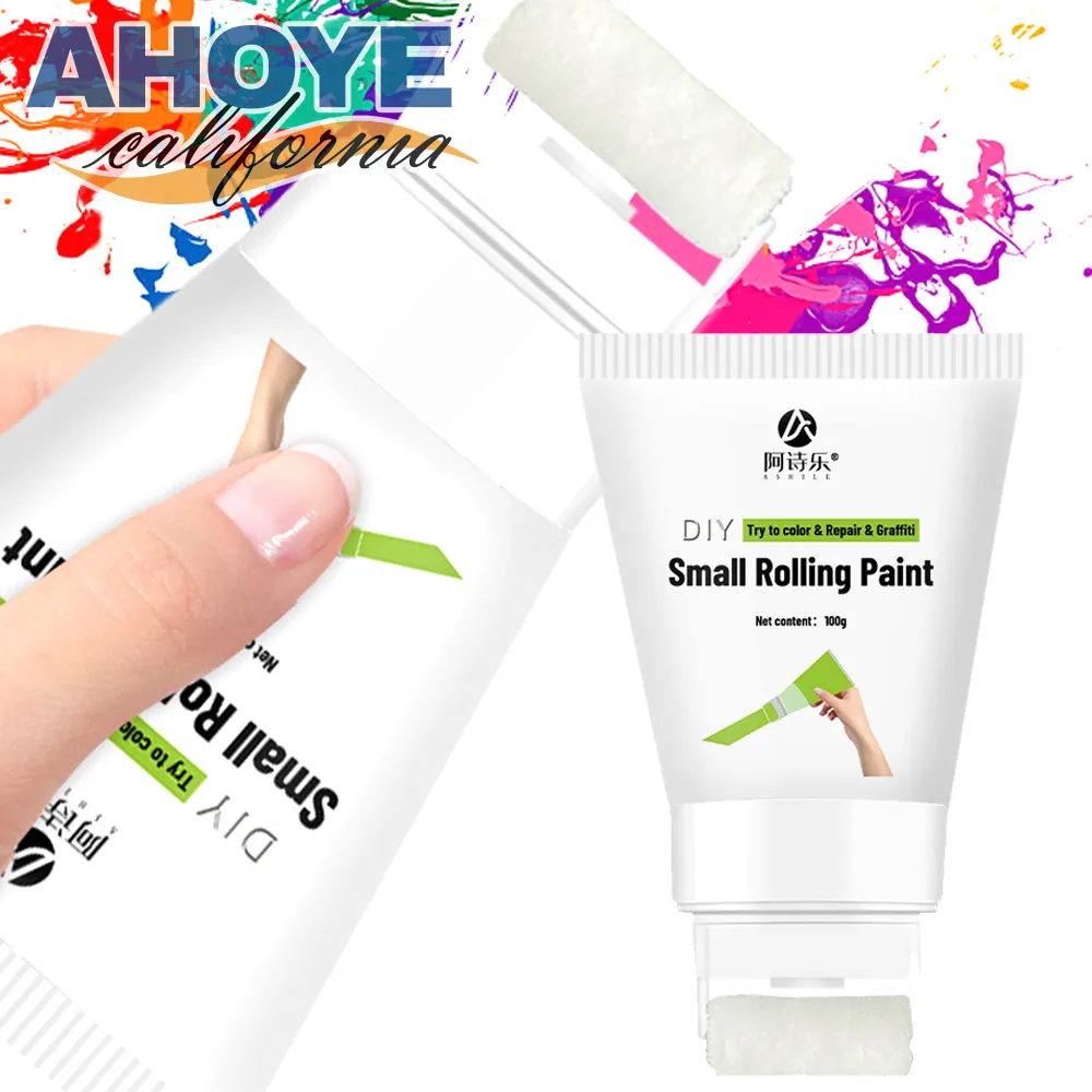 小滾刷補墻漆白墻面修補膏膩子墻壁修復白色自噴乳膠漆家用神器刷【緻雅尚品】 歷史價格詳細信息