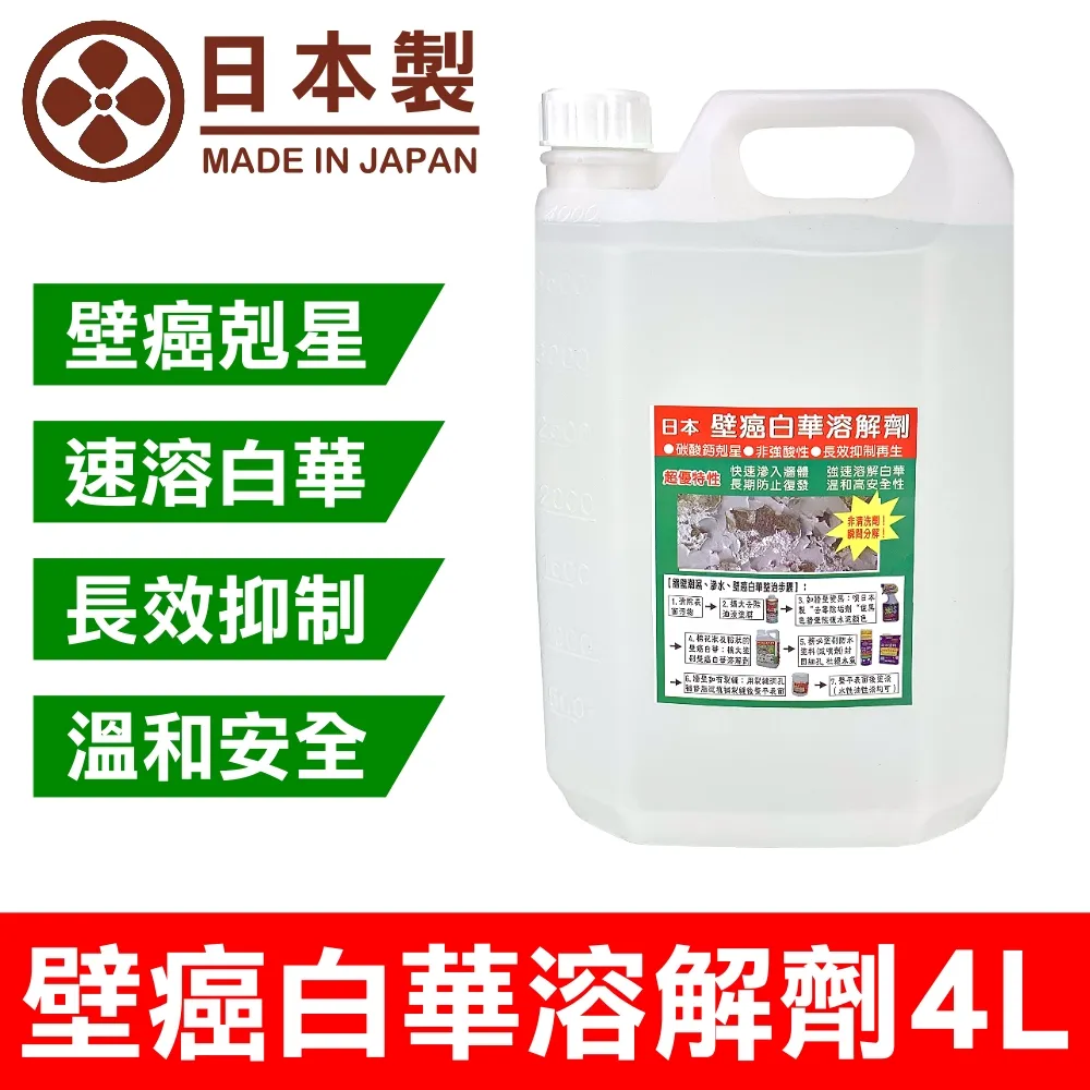 【十田修繕】日本壁癌白華溶解劑 1L(壁癌 白華 乳膠漆 批土 油漆 防水 碳酸鈣) 歷史價格詳細信息