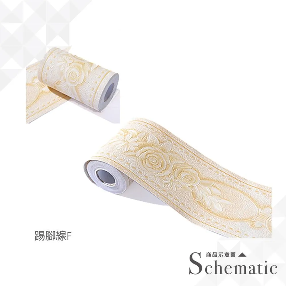 歐風加厚款踢腳線 A款二入 踢腳板 腰線貼 歷史價格詳細信息