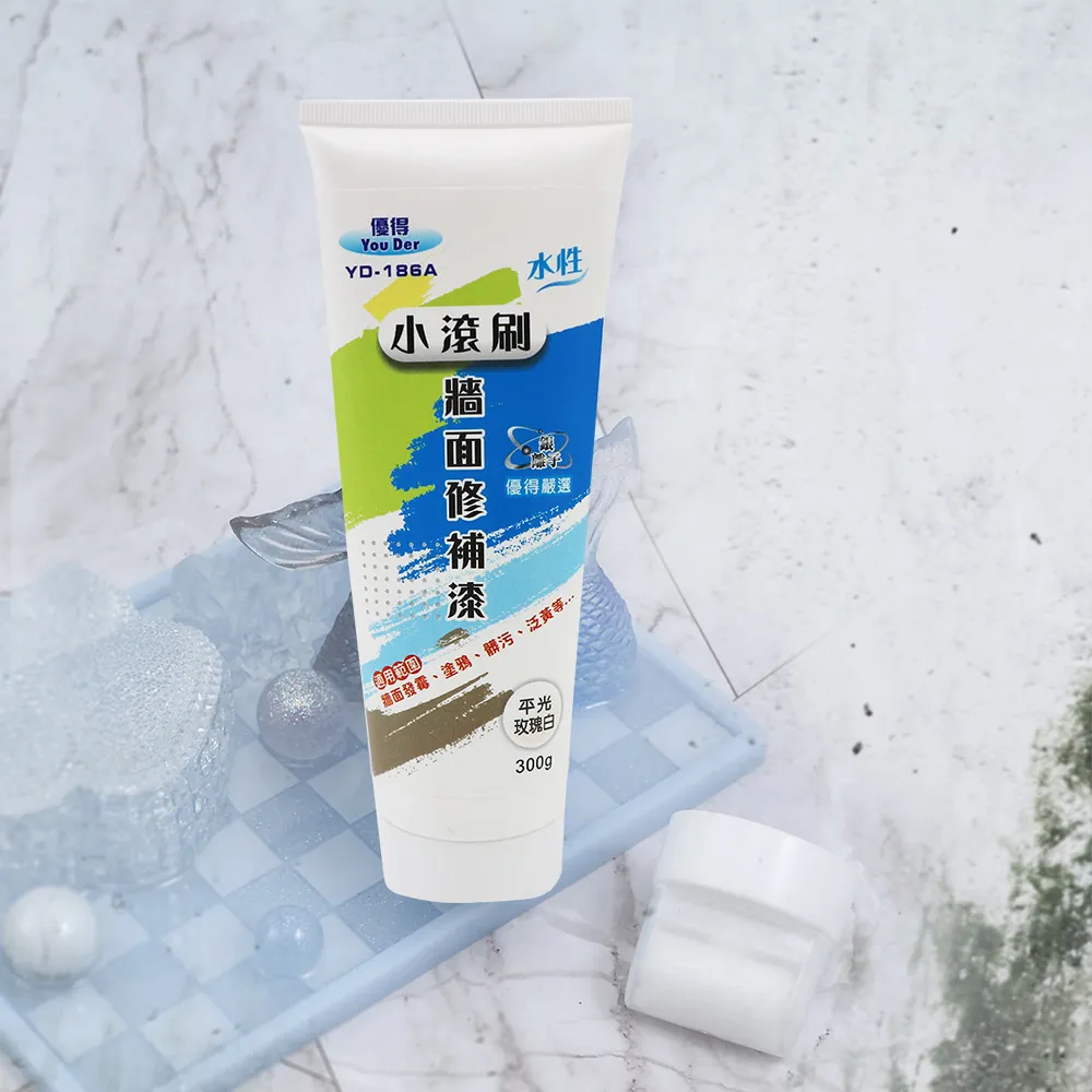 優得小滾刷牆面修補漆-平光玫瑰白色-300ml-2入組(牆面修補漆) 歷史價格詳細信息
