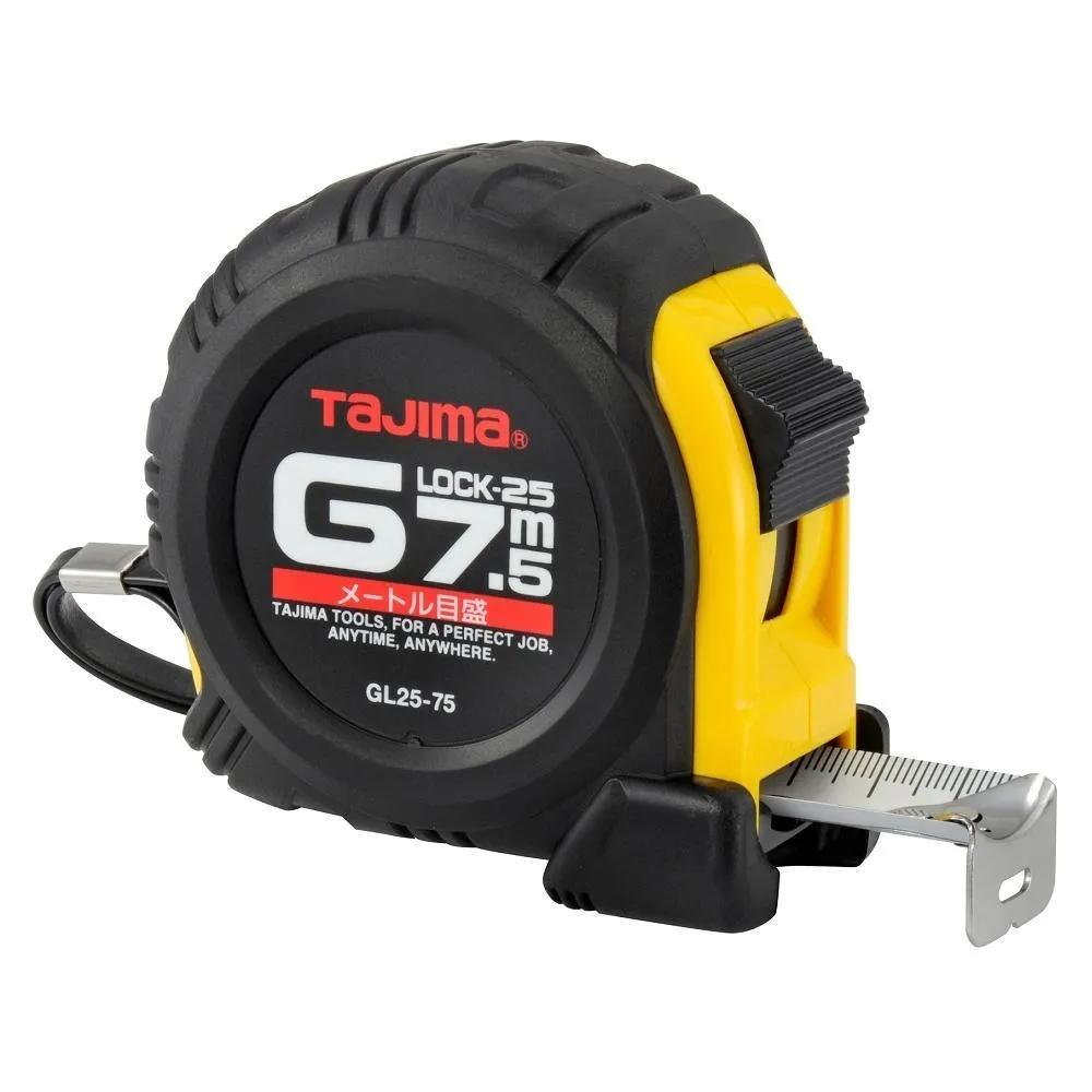 Tajima 田島 包膠捲尺7.5米x25mm/台尺 GL25-75SBL 歷史價格詳細信息