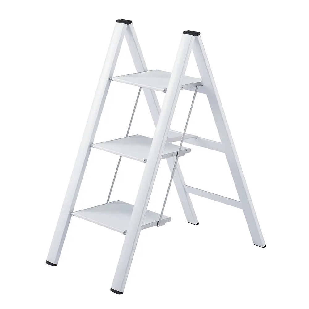 【Hasegawa 長谷川】SJ超薄系列Narrow Step輕巧收納日本設計梯/鋁梯/工作梯-三色可選-銀色(SJ-2SI) 歷史價格詳細信息