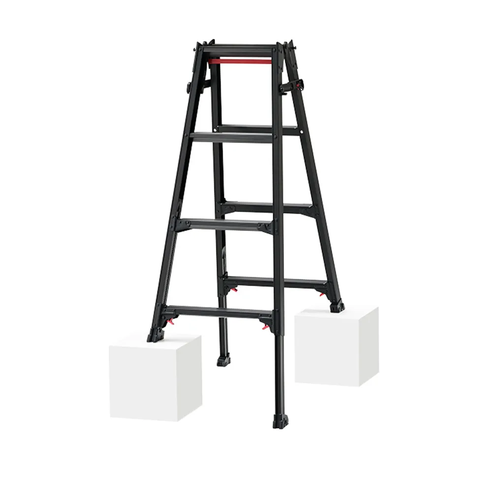 【Hasegawa 長谷川】黑色質感輕鋁梯踏台/作業梯/鋁梯/家用梯-可變直梯一梯兩用(RHB-15) 歷史價格詳細信息