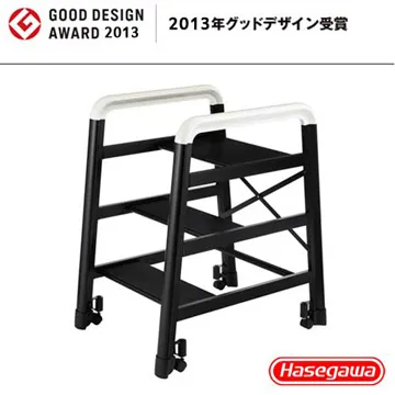 【長谷川Hasegawa設計好梯】Camber DE-4B 設計傢俱梯 黑色－4階(79cm) 歷史價格詳細信息