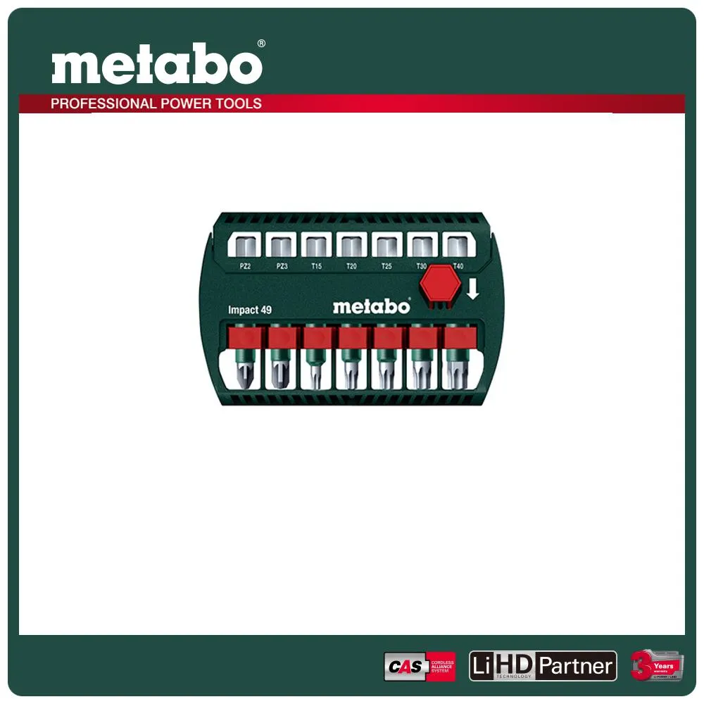 【metabo 美達寶】BIT-BOX IMPACT 29 起子頭8件組(工具配件) 歷史價格詳細信息