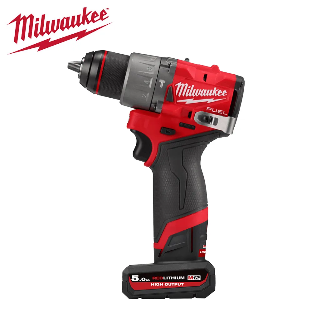 【Milwaukee 美沃奇】M12FPD2 無碳刷 震動 電鑽 起子機(M12 FPD2主機+單2.0電池+充電器) 歷史價格詳細信息