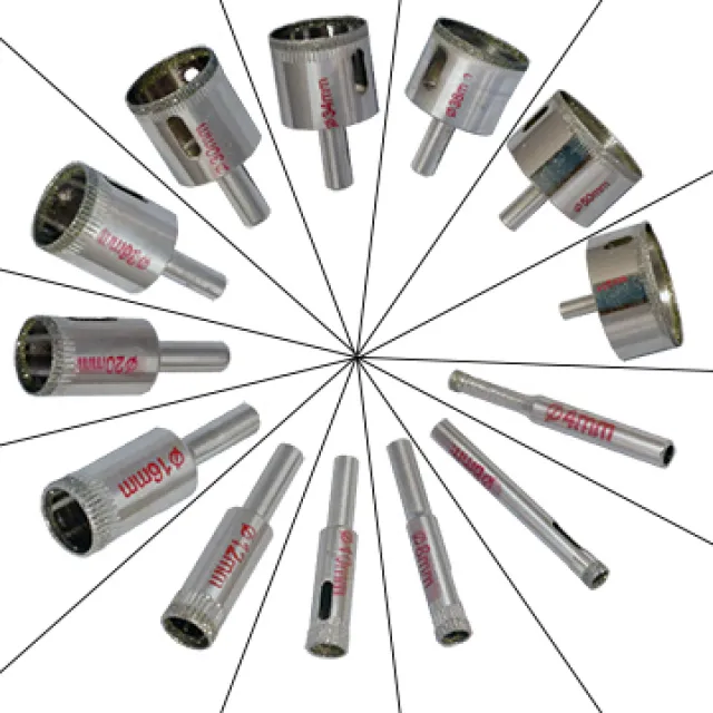 《派樂》鑽孔大師水電推薦-DIY鑽石粉鑽頭〈4、6、8、10、12、16、20mm家庭7支組〉 歷史價格詳細信息