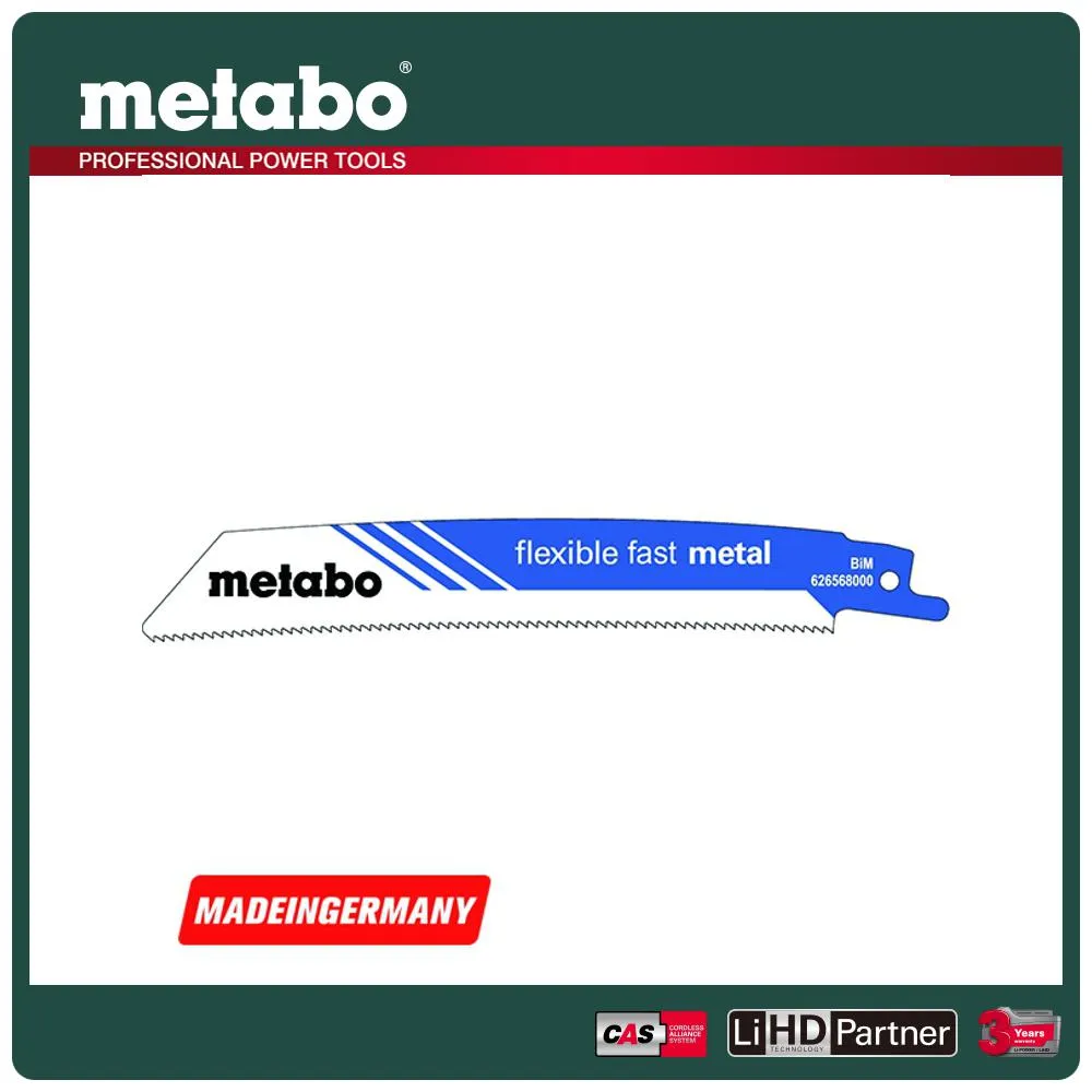 metabo 美達寶 金屬軍刀鋸片 HEAVY METAL 300 X 1.25mm 628263000 5支裝 歷史價格詳細信息