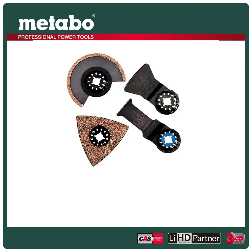 metabo 美達寶Starlock 室內裝修4件 磨切套組 626420000 4件組 歷史價格詳細信息