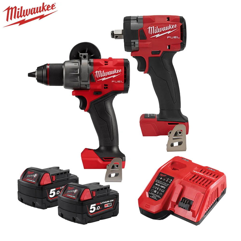 【Milwaukee 美沃奇】M18 FPD3 18V 鋰電 電鑽 起子機 無刷(M18 FPD3主機+雙5.0電池+充電器) 歷史價格詳細信息