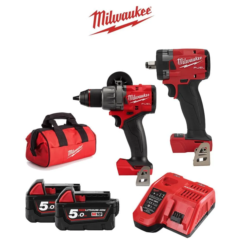 【Milwaukee 美沃奇】M18 FPD3 18V 鋰電 電鑽 起子機 無刷(M18 FPD3主機+雙5.0電池+充電器) 歷史價格詳細信息